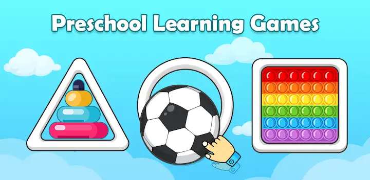 Preschool Games For Toddlers — Android game banner