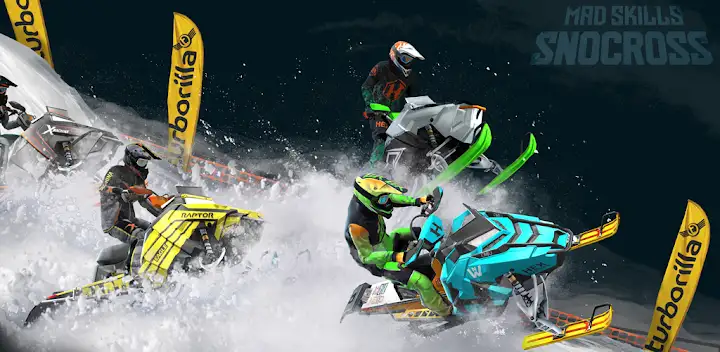 Mad Skills Snocross — Android game banner
