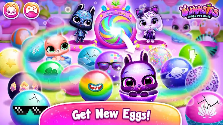Bunnsies - Happy Pet World screenshot 2