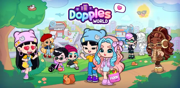 Dopples World — Android game banner