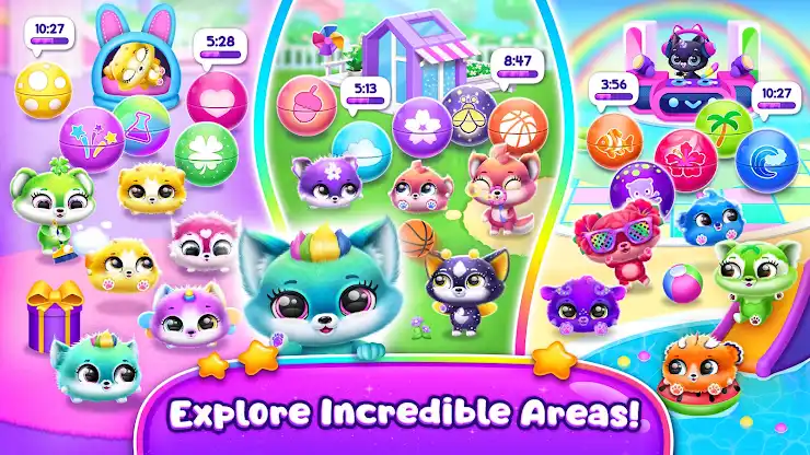 Fluvsies Merge Party screenshot 8