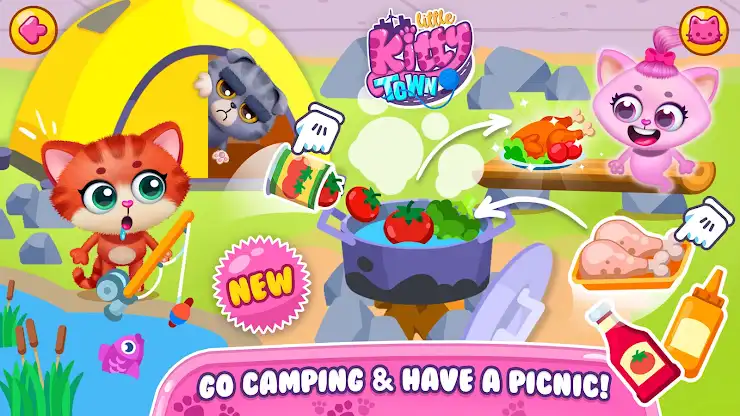 Little Kitty Town - Cat World screenshot 5