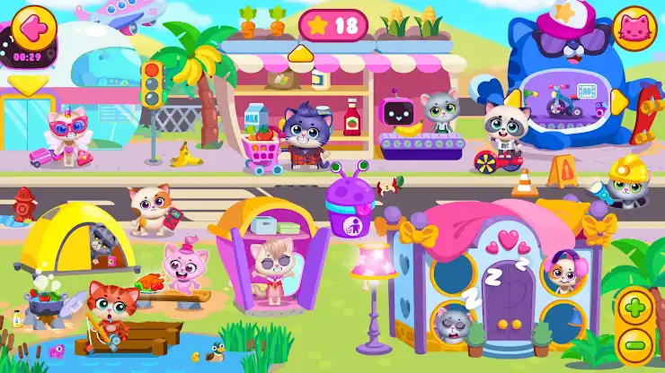 Little Kitty Town - Cat World screenshot 2