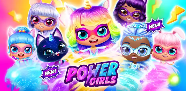 Power Girls - Fantastic Heroes — Android game banner