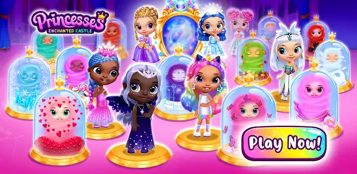 Princesses - Enchanted Castle — Android game banner