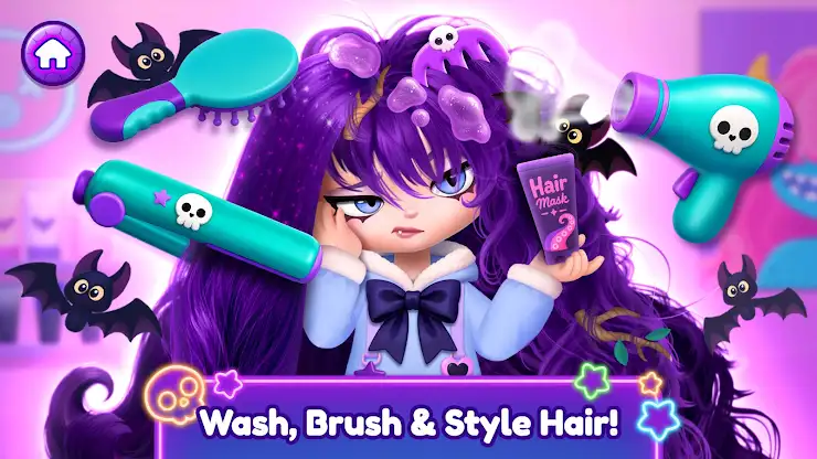 Spooky Salon: Makeover Club screenshot 2