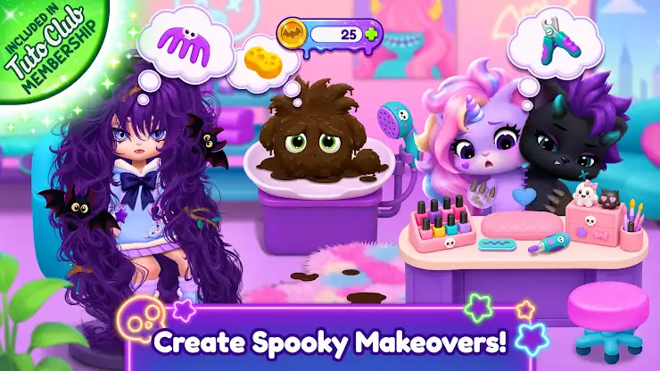 Spooky Salon: Makeover Club screenshot 1
