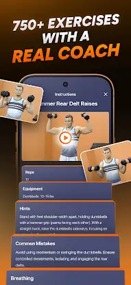 Dumbbell Home Workout screenshot 4