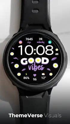 TVV Good Vibes Watch Face screenshot 1