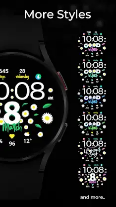 TVV Good Vibes Watch Face screenshot 2