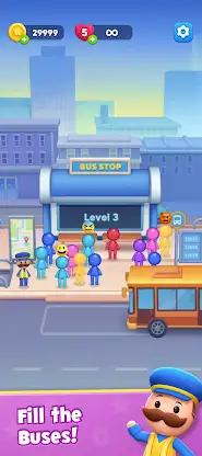Crazy Bus: Car Jam Parking screenshot 4