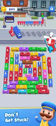 Crazy Bus: Car Jam Parking screenshot 3