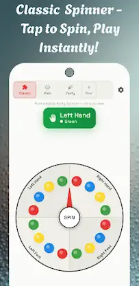 Party Mat Spinner Wheel screenshot 1
