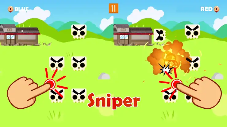 Jumping Ninja Party 2 Player screenshot 5