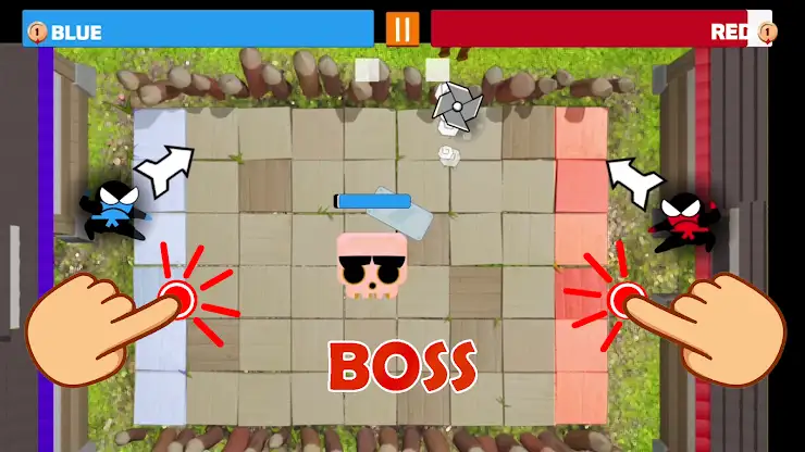 Jumping Ninja Party 2 Player screenshot 8