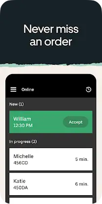 Uber Eats Order Manager screenshot 2