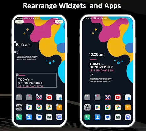 Dark Fusion Launcher screenshot 3