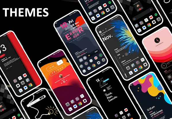 Dark Fusion Launcher screenshot 2