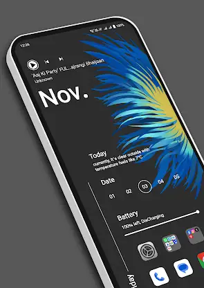 Dark Fusion Launcher screenshot 1
