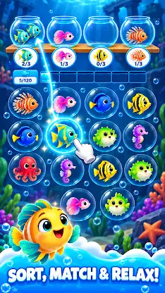 Fish Sort: Match Puzzle Games screenshot 3