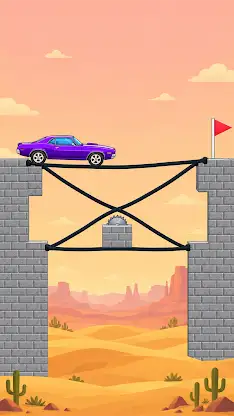 Draw Bridge: Car Puzzle screenshot 5