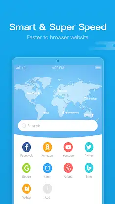 Web Browser - Fast & Privacy screenshot 1