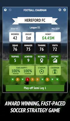 Football Chairman Pro (Soccer) screenshot 1