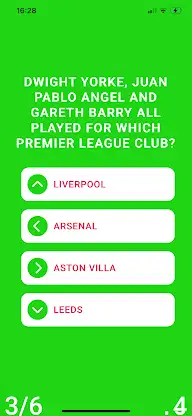 QuizSwipe Football screenshot 7