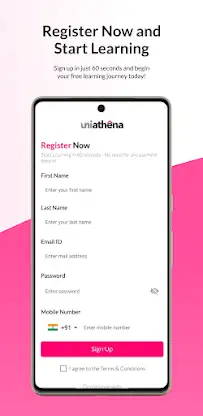 UniAthena-Online Short Courses screenshot 1