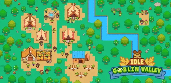 Idle Goblin Valley: Chill Farm — Android game banner