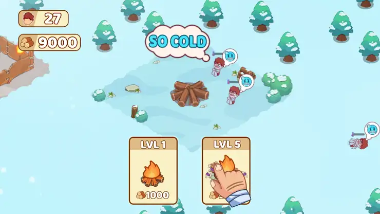 Icy Village: Survival Idle screenshot 3