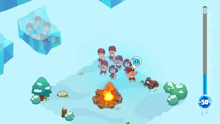 Icy Village: Survival Idle screenshot 2