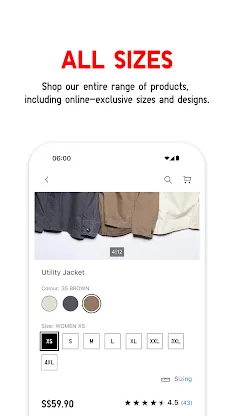 UNIQLO Singapore screenshot 4