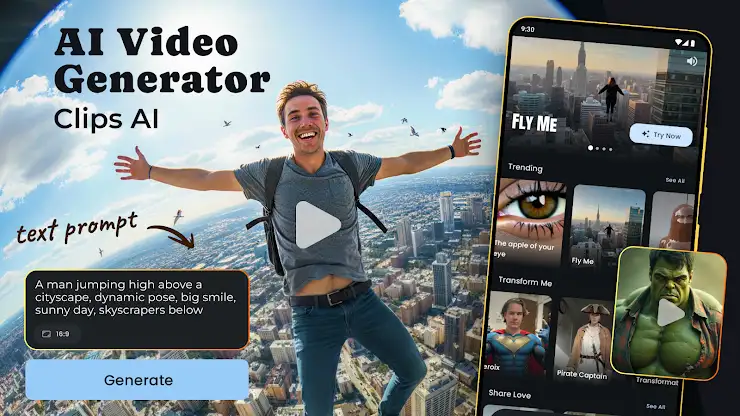 AI Video Generator - Clips AI screenshot 8