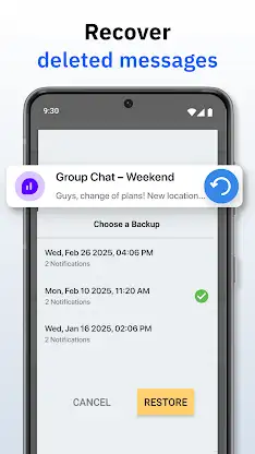 Unseen Messenger - Deleted Msg screenshot 2
