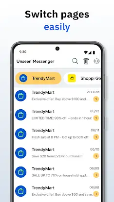Unseen Messenger - Deleted Msg screenshot 6
