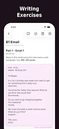 English B1 Tests (PET) screenshot 7