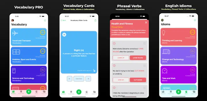 English Vocabulary PRO — Android app banner
