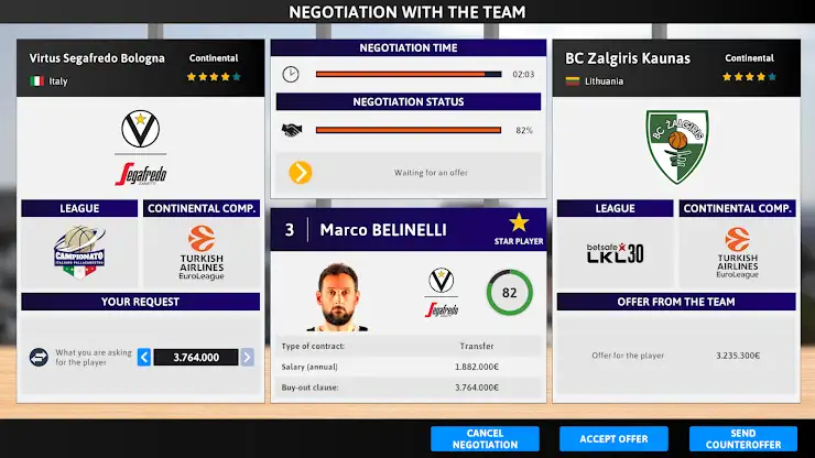 iBasketball Manager 23 screenshot 7
