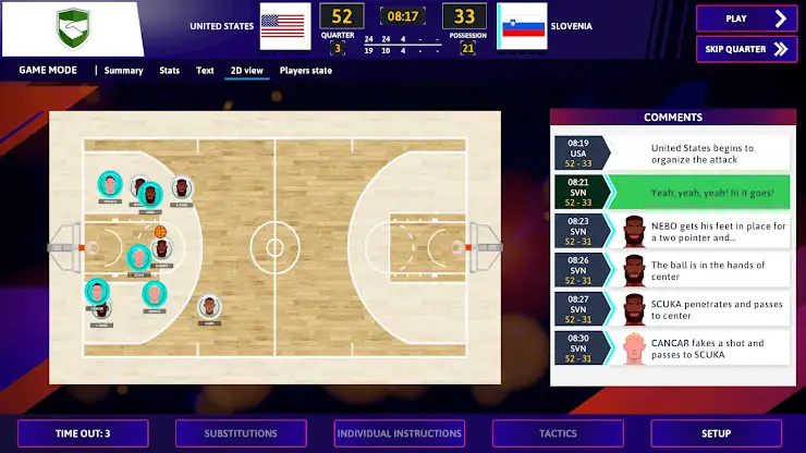 iBasketball Manager 26 screenshot 2