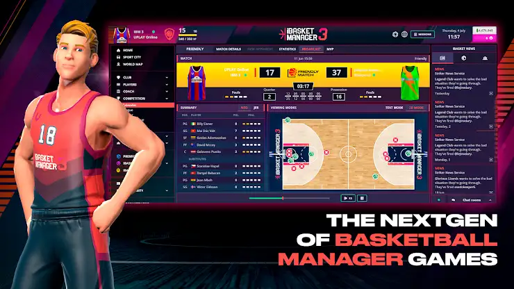 iBasket Manager 3 screenshot 1