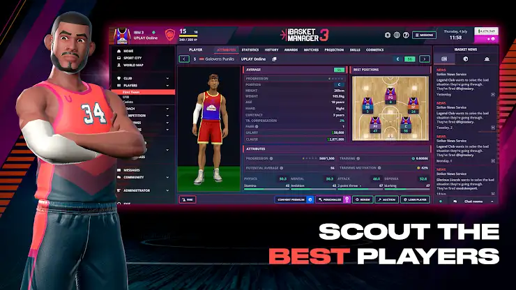 iBasket Manager 3 screenshot 4