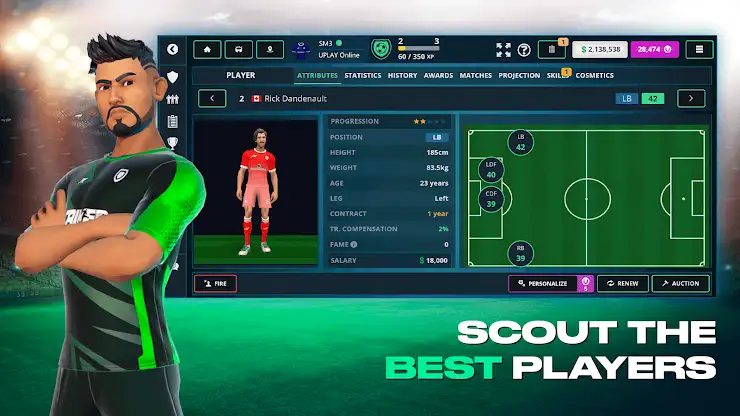 Striker Manager 3 screenshot 4