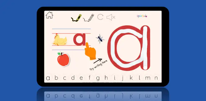 UptoSix Letter Formation — Android game banner