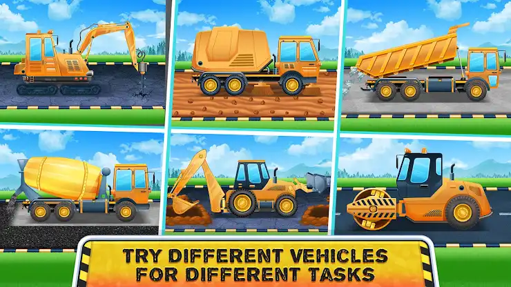 Road Builder Construction Game screenshot 2