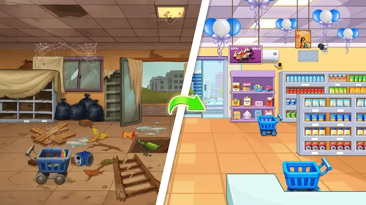 Supermarket Cashier Store Game screenshot 6
