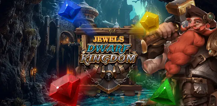 Jewel Dwarf Kingdom — Android game banner