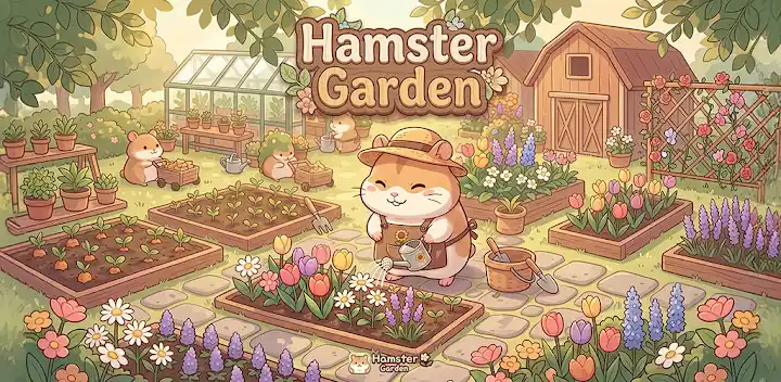 Hamster Garden — Android game banner