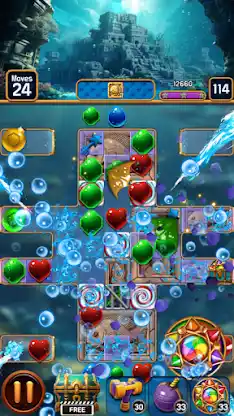 Jewel Aqua screenshot 2