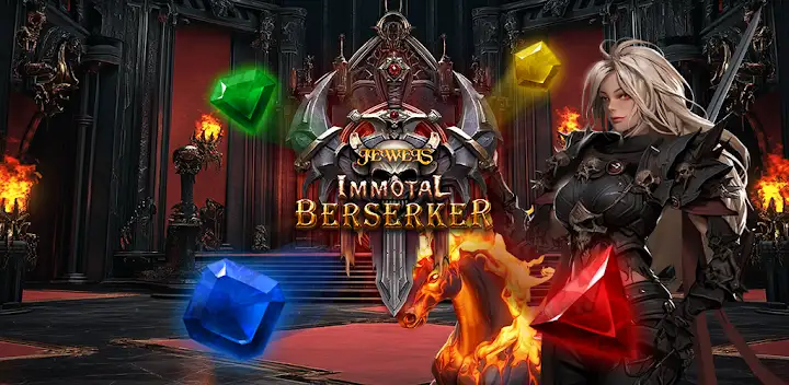 Jewel Immortal Berserker — Android game banner